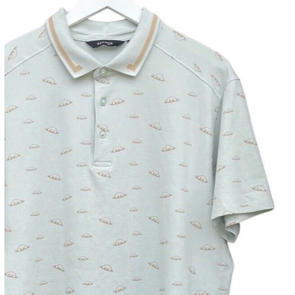 Radmor Golf Taylor Polo Shirt Bobrad Cup Logo Short Sleeve Pima Cotton XL